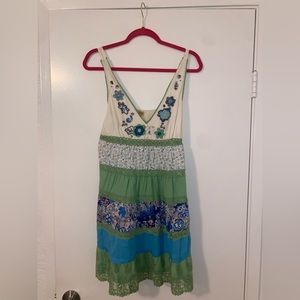 Layered Colorful Dress